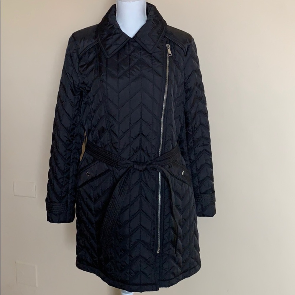Quilted chevron jacket